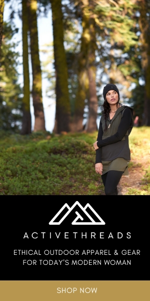 Active Threads. Modern and ethical outdoor and active apparel for woman.